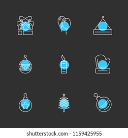 9 Web Icon set