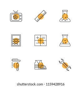 9 Web Icon set