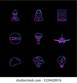 9 Web Icon set