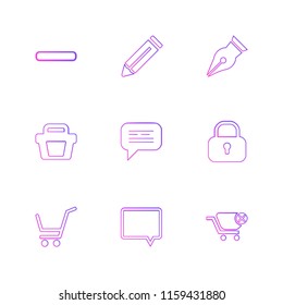 9 Web Icon set