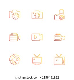 9 Web Icon set