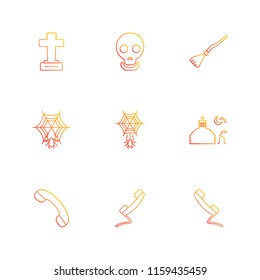 9 Web Icon set