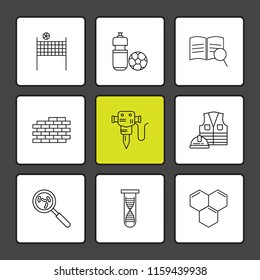 9 Web Icon set