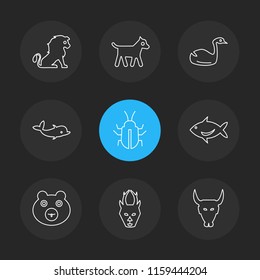 9 Web Icon set