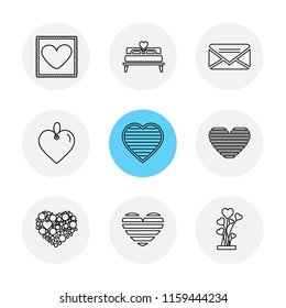 9 Web Icon set