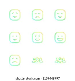 9 Web Icon set