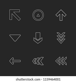 9 Web Icon set