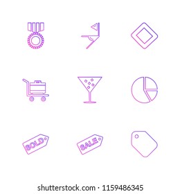 9 Web Icon set