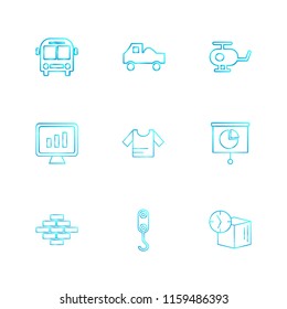 9 Web Icon set