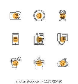 9 Web Icon set