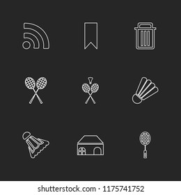 9 Web Icon set