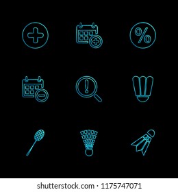 9 Web Icon set