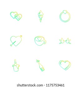 9 Web Icon set