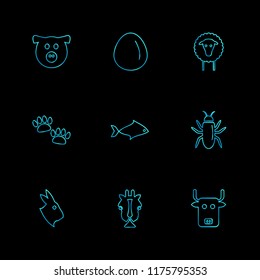 9 Web Icon set