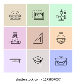 9 Web Icon set