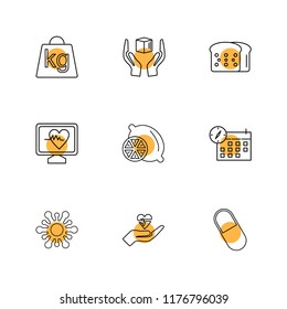9 Web Icon set