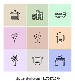 9 Web Icon set