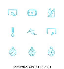 9 Web Icon set