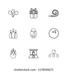 9 Web Icon set