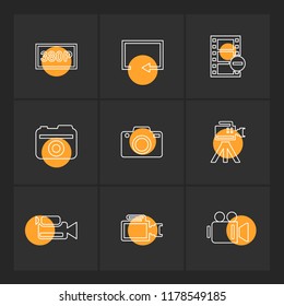 9 Web Icon set