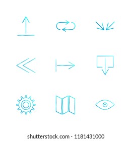 9 Web Icon set