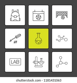 9 Web Icon set