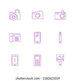 9 Web Icon set