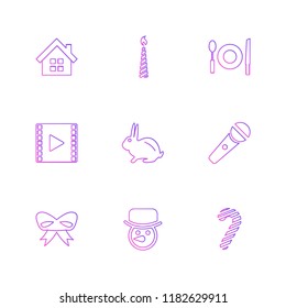 9 Web Icon set