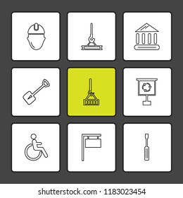 9 Web Icon set