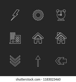 9 Web Icon set