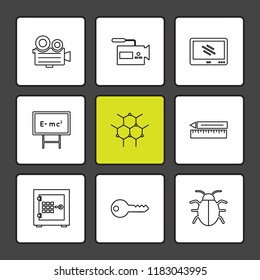 9 Web Icon set