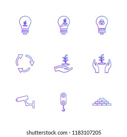 9 Web Icon set