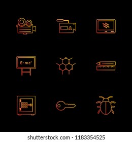9 Web Icon set