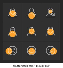 9 Web Icon set