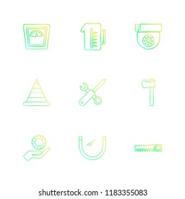 9 Web Icon set