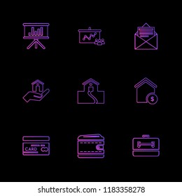 9 Web Icon set