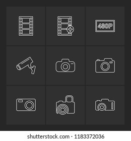 9 Web Icon set