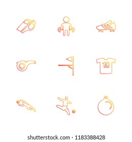 9 Web Icon set