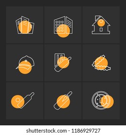 9 Web Icon set