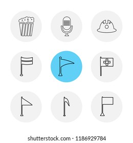 9 Web Icon set