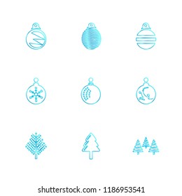 9 Web Icon set