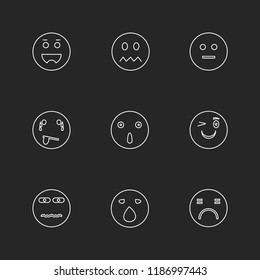 9 Web Icon set