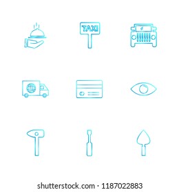 9 Web Icon set