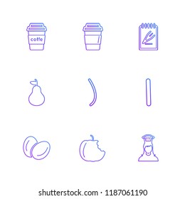 9 Web Icon set