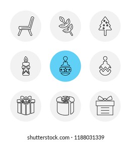 9 Web Icon set