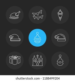 9 Web Icon set