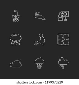 9 Web Icon set