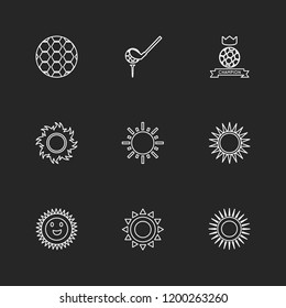 9 Web Icon set
