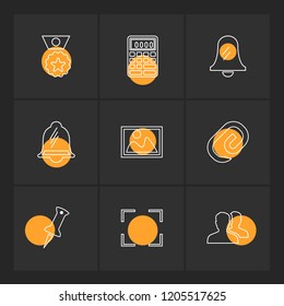 9 Web Icon set