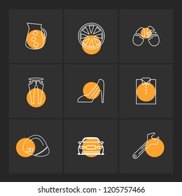 9 Web Icon set
